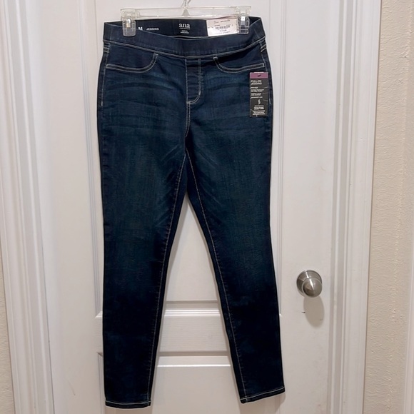 NWT A.N.A | Pull on Jegging | Deep Indigo | Size Medium - Picture 1 of 8